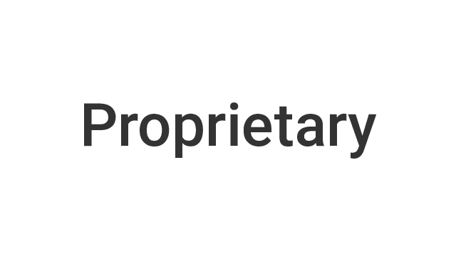 Proprietary logo