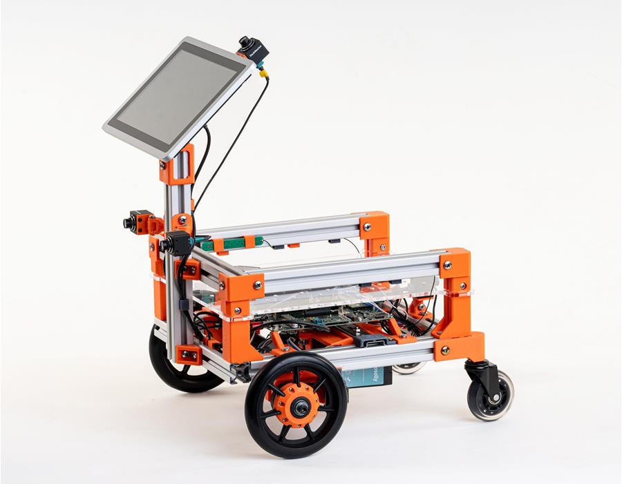  TechNexion “Rovybot” AMR 데모, ROVY-4VM-EVK(섀시 포함)