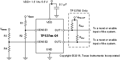 TPS3779-Q1 TPS3780-Q1 typ_app_sbvs273.gif