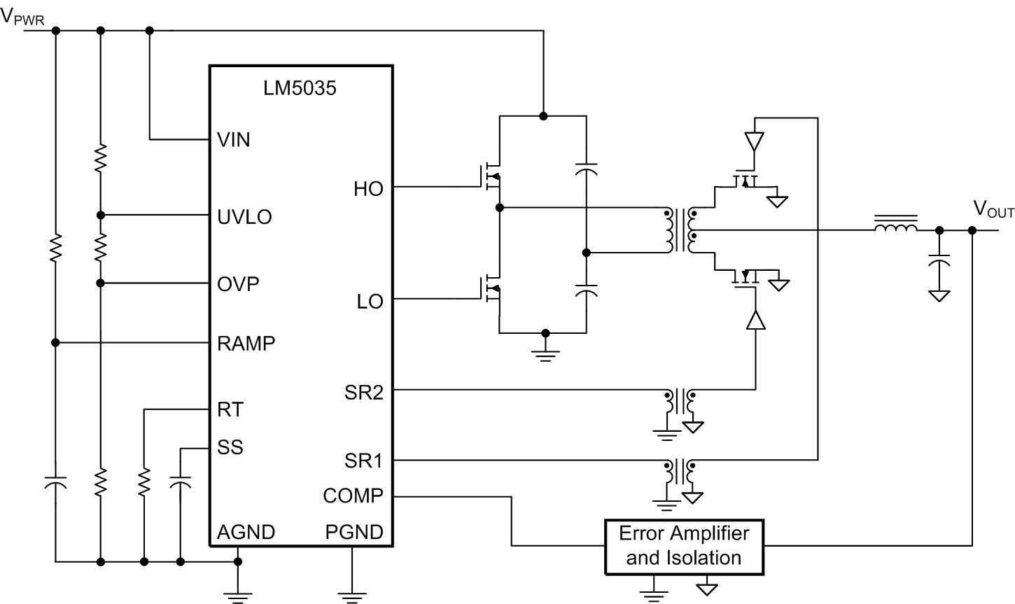 LM5035 Simplied Application Diagram LM5035 20177501.gif