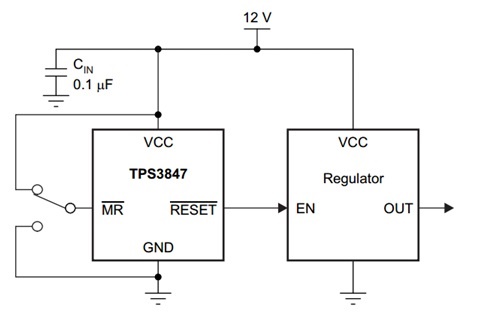 ADC083000 ADS5463 The TPS3847 Monitors a 12-v Rail for an Undervoltage Event GUID-7356BC7A-E9A5-428B-B467-32002B6FB8CA-low.jpg