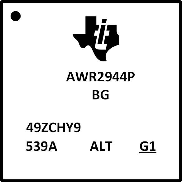 AWR2944P AWR2E44P Example of Device Part Markings